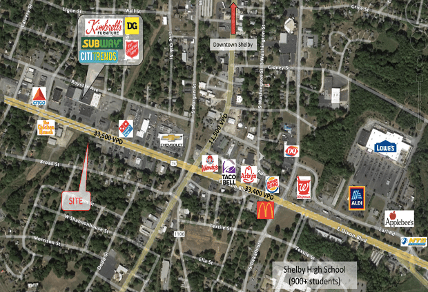 221 W Dixon Blvd, Shelby, NC 28152