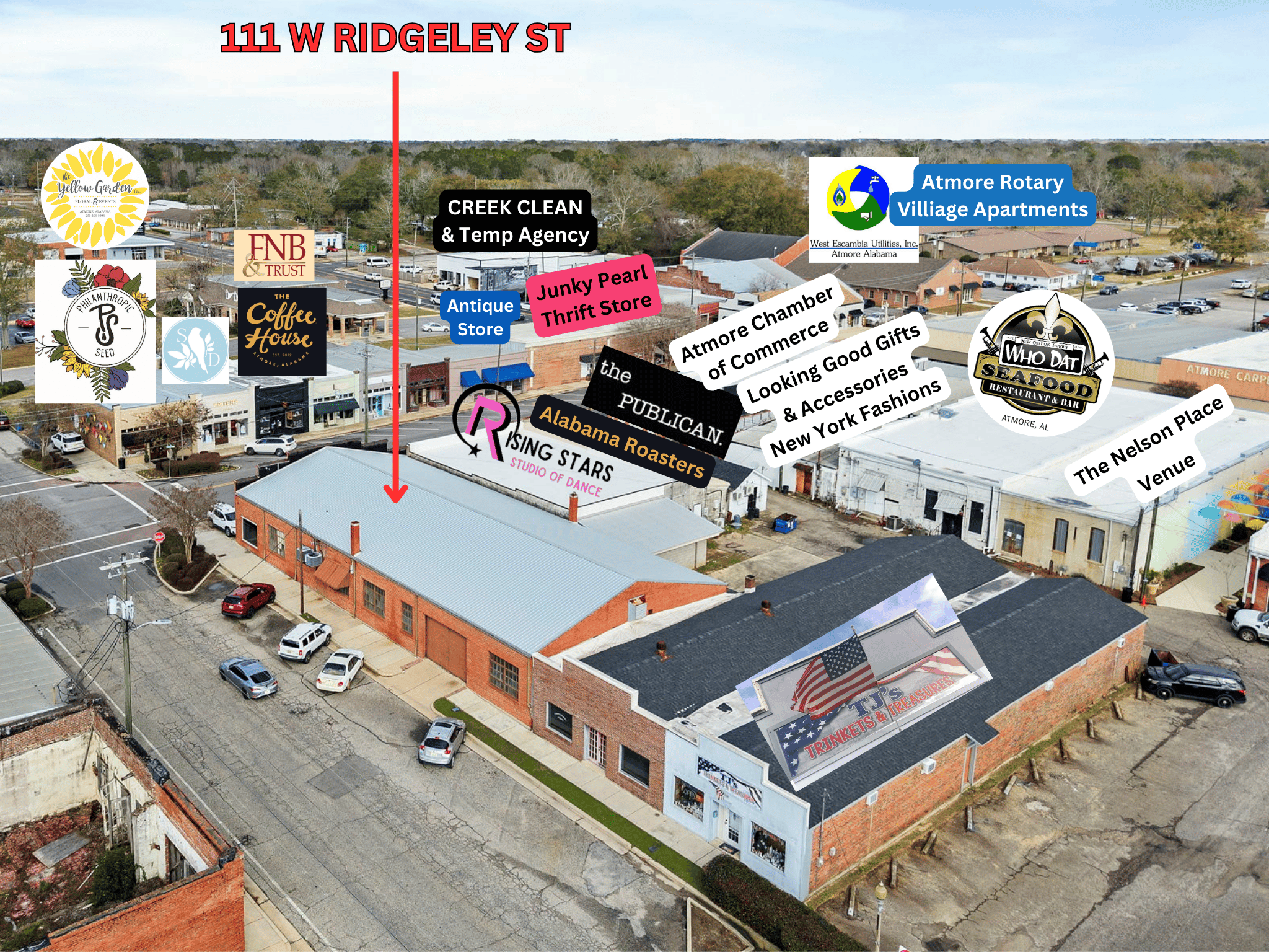 111 W Ridgeley St, Atmore, AL 36502