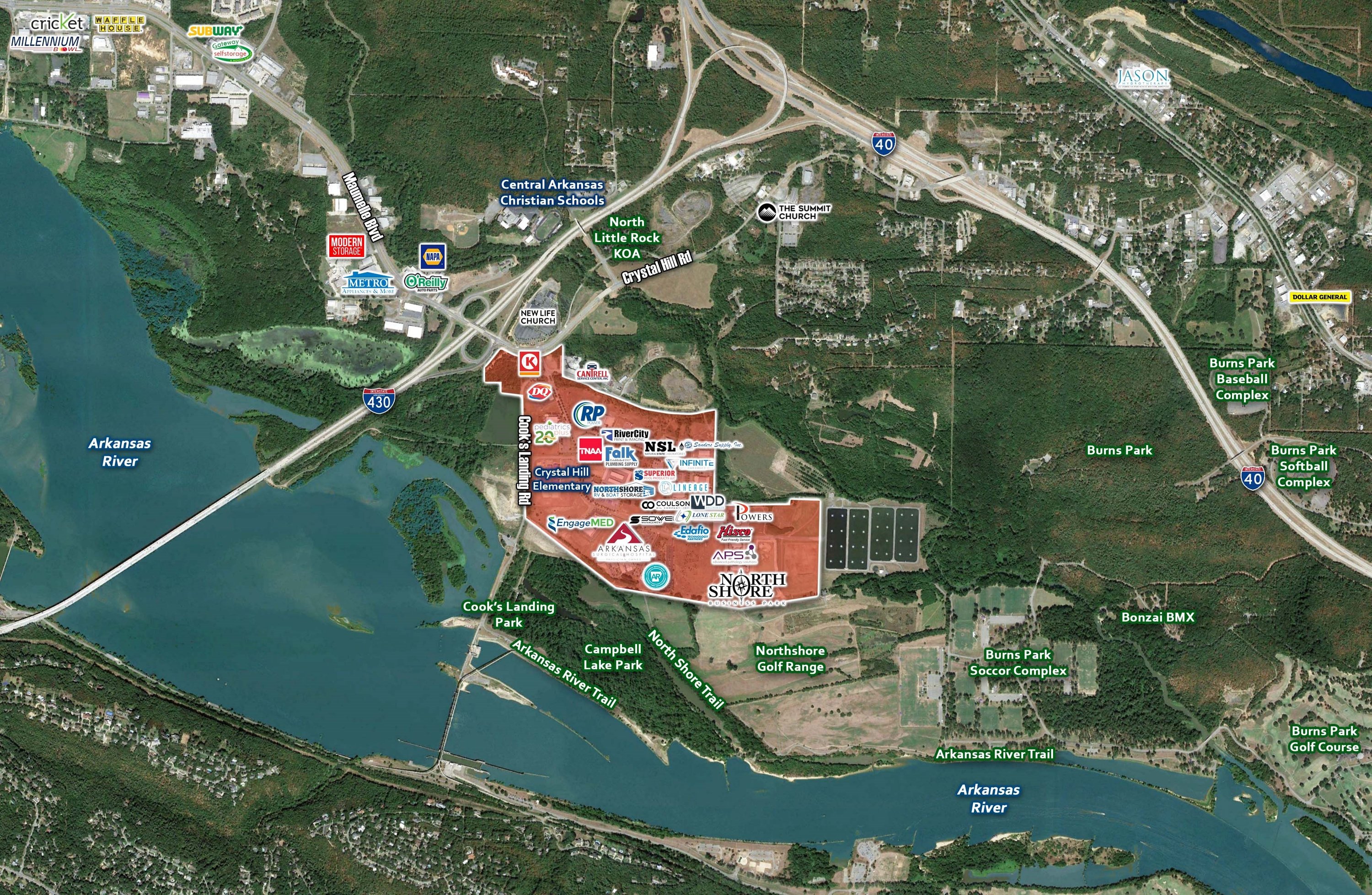 Northshore Cv, North Little Rock, AR 72118