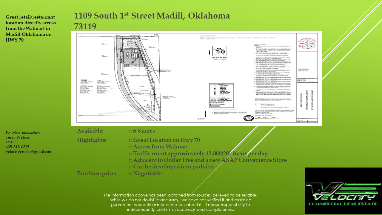 1101 S 1St St, Madill, OK 73446