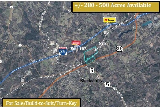 E Cherokee St, Blacksburg, SC 29702