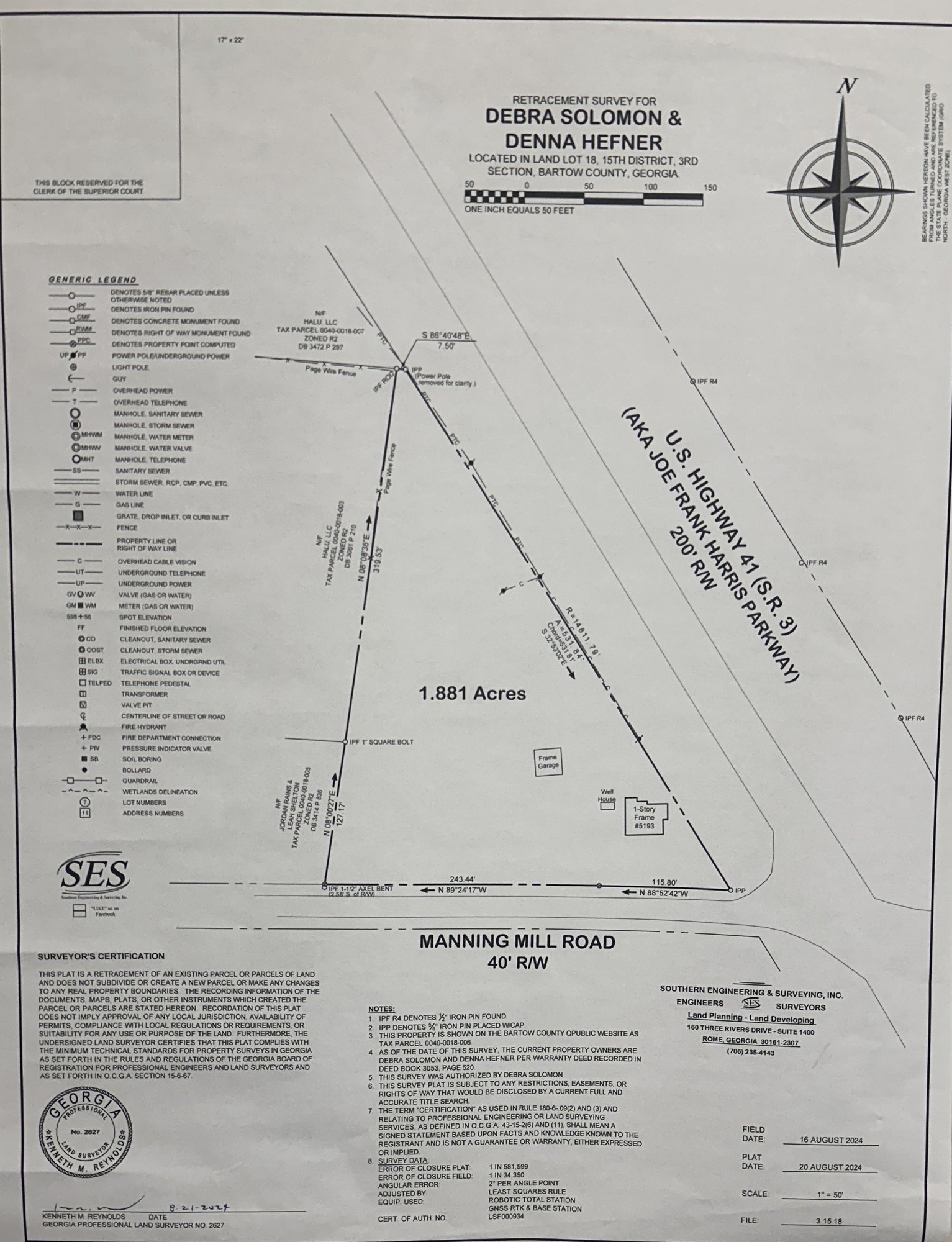 5193 Joe Frank Harris Pkwy NW, Adairsville, GA 30103