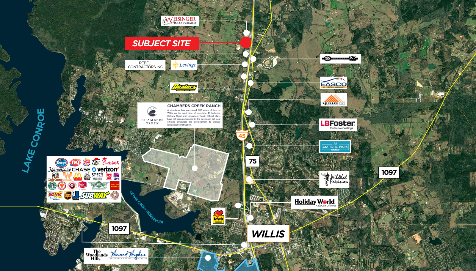 18080 Interstate 45 N, Willis, TX 77318