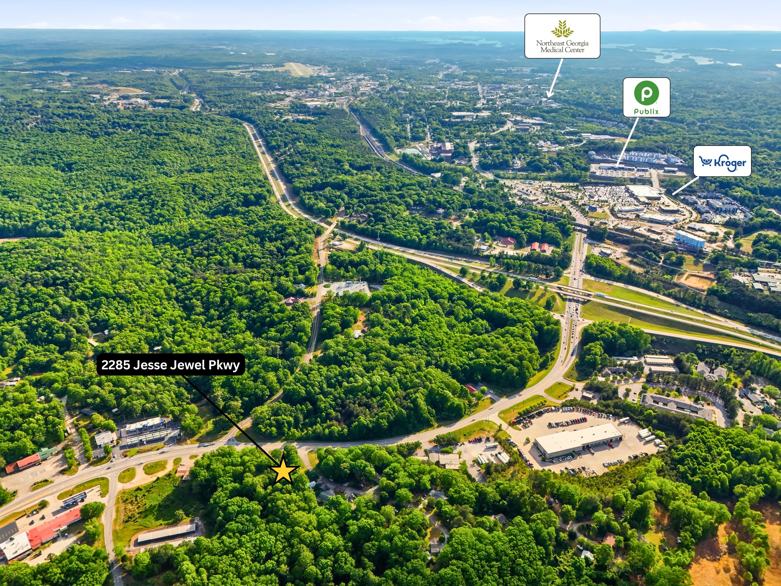 2285 Jesse Jewell Pkwy NE, Gainesville, GA 30507