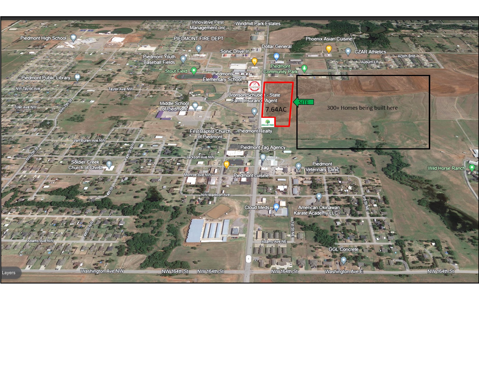 Piedmont Rd N, Piedmont, OK 73078