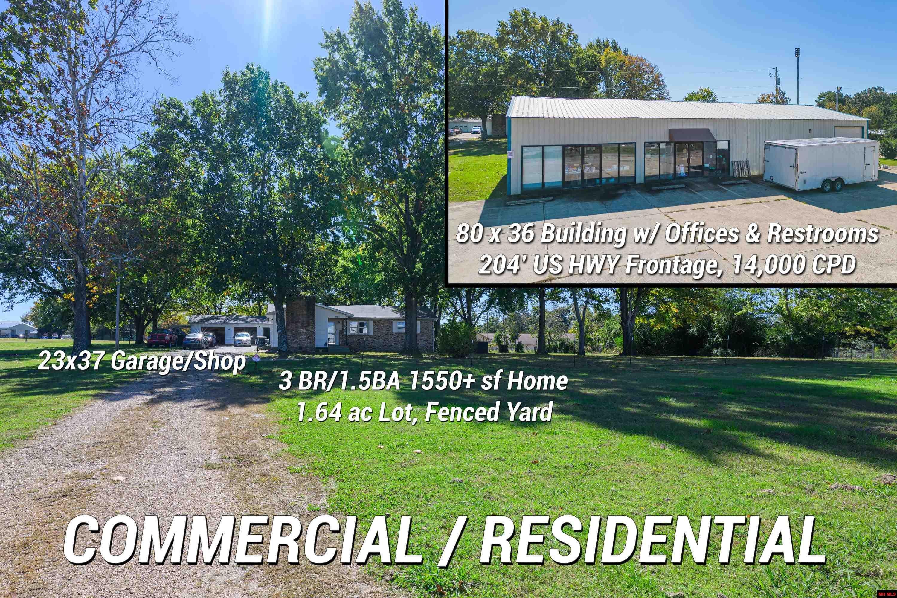 7070 Highway 62 WEST, Gassville, AR 72635