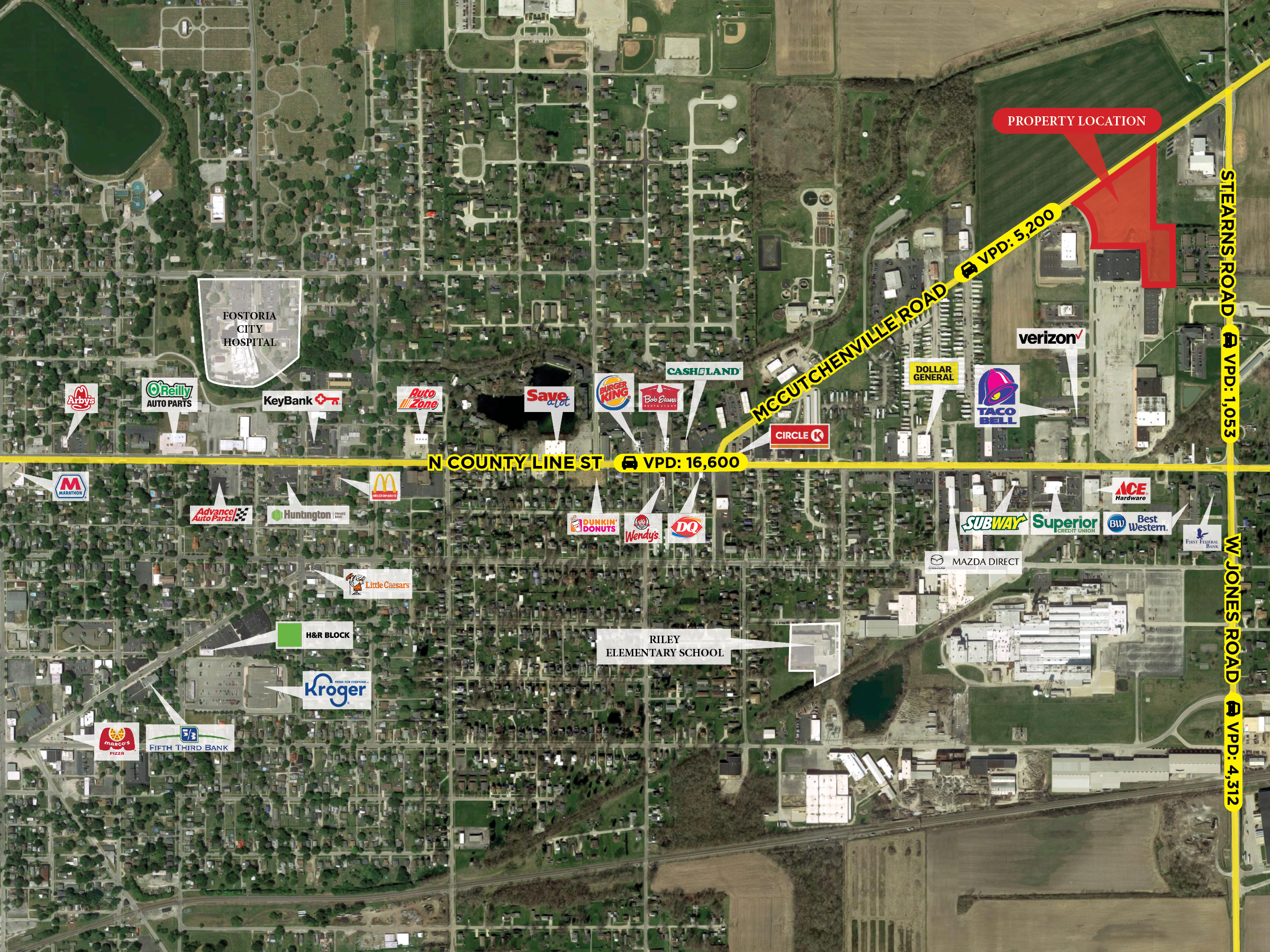 Plaza Dr, Fostoria, OH 44830