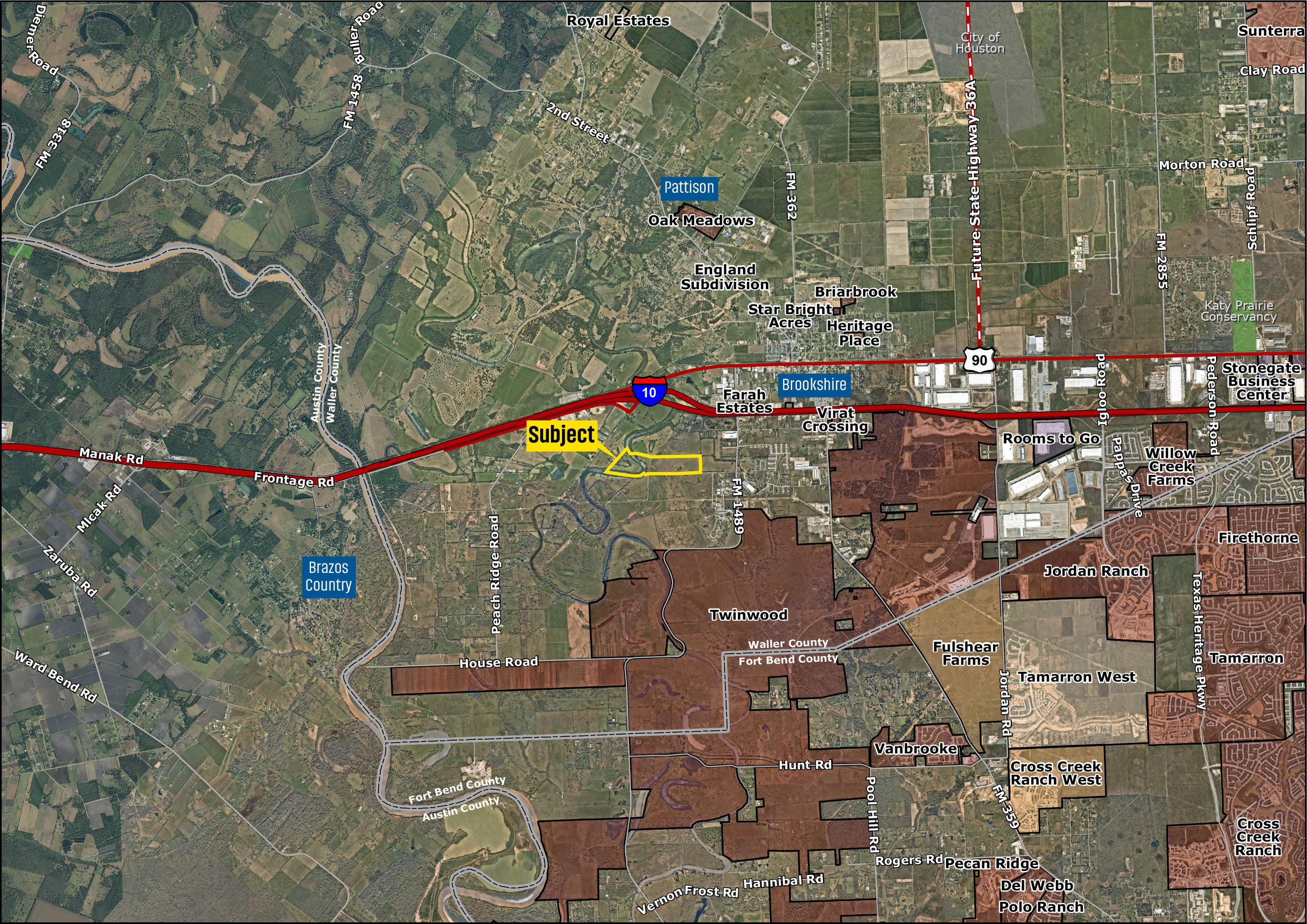 Bains Rd, Brookshire, TX 77423