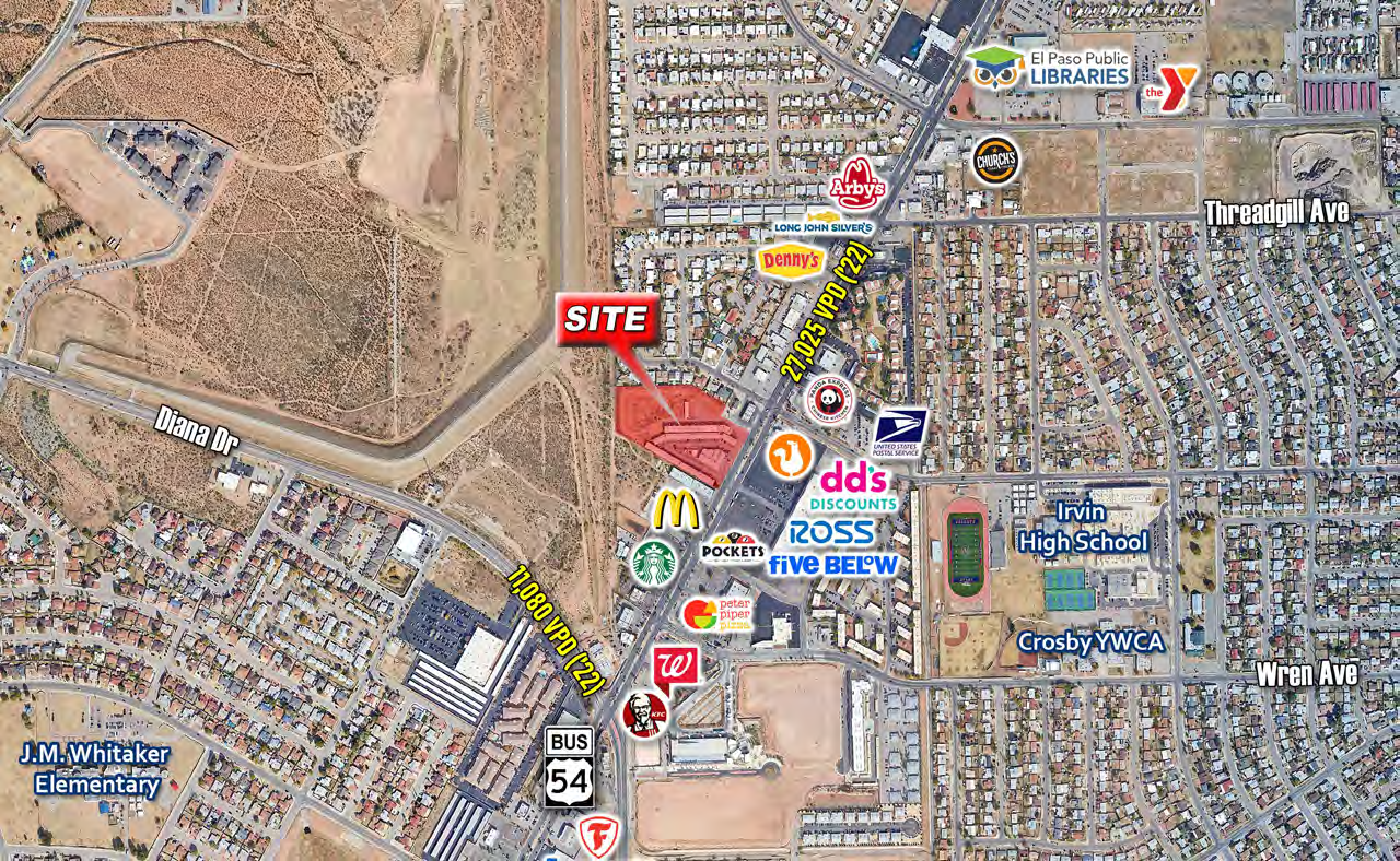9487 Dyer St, El Paso, TX 79924