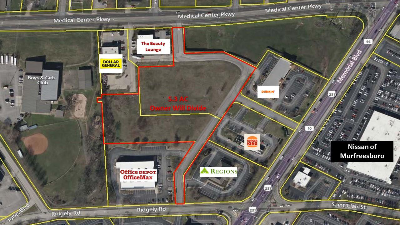Medical Center Pkwy, Murfreesboro, TN 37129