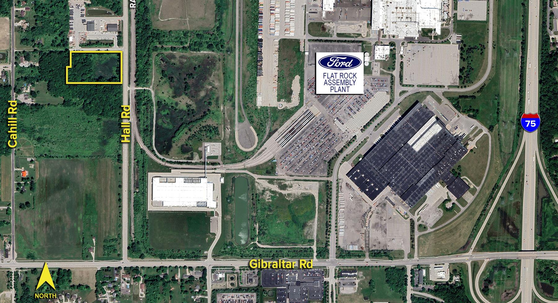 Hall Rd, Flat Rock, MI 48134