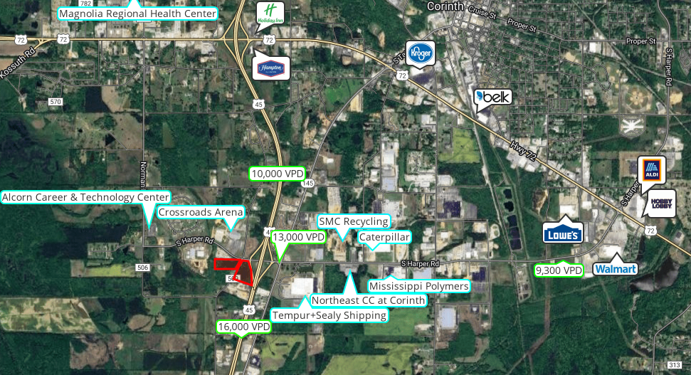 S Harper Rd, Corinth, MS 38834