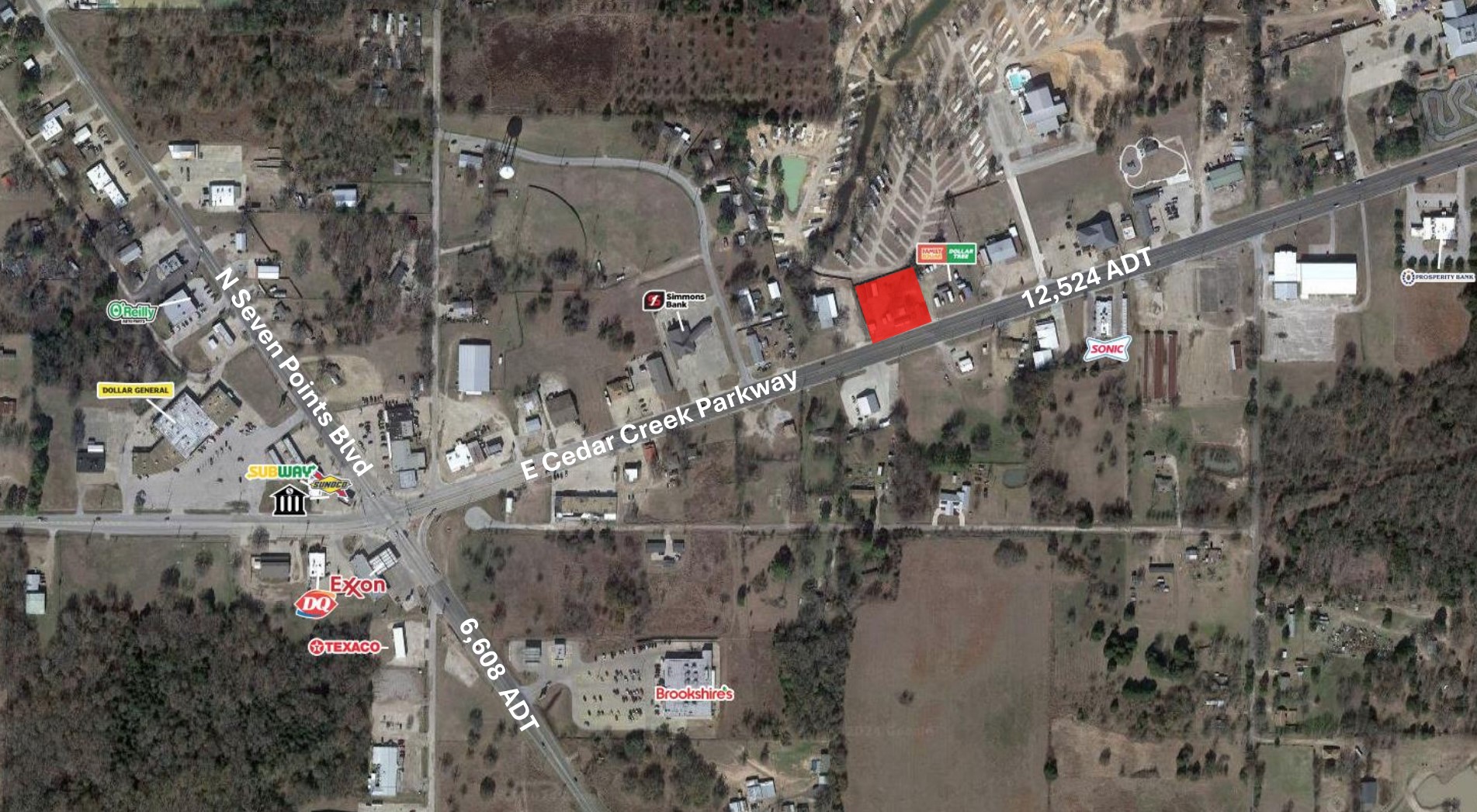 E Cedar Creek Pkwy, Seven Points, TX 75143