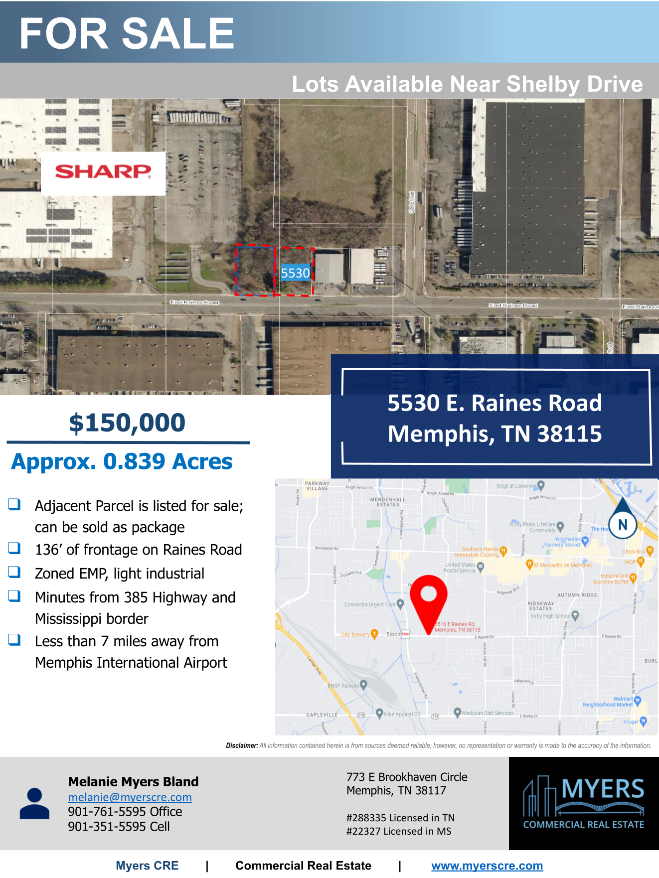 5530 E Raines Rd, Memphis, TN 38115