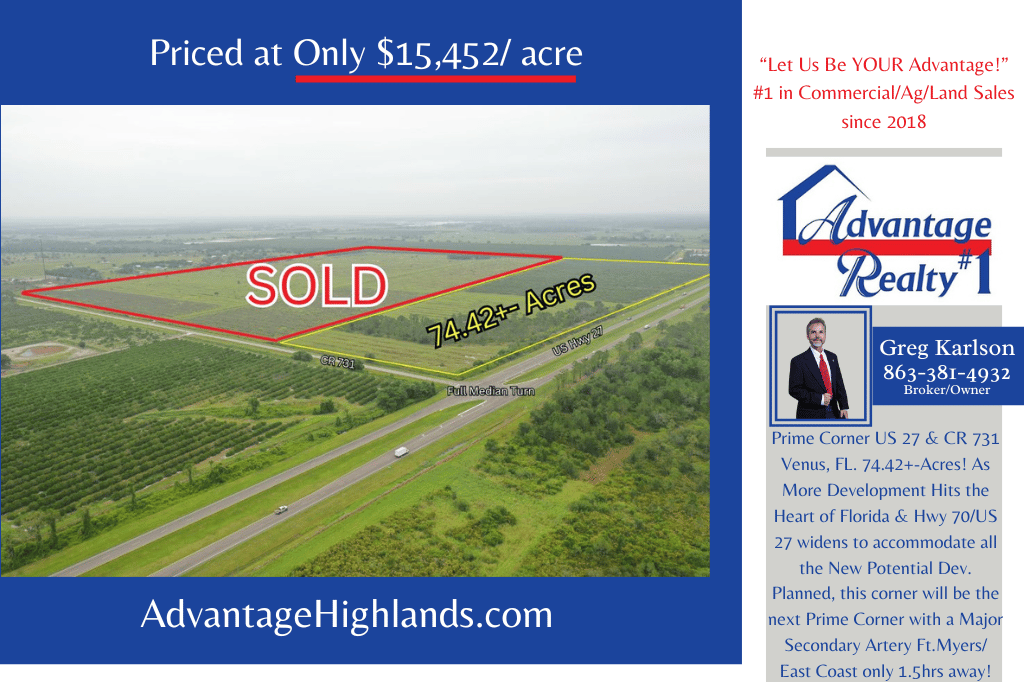 220 Us Highway 27, Venus, FL 33960