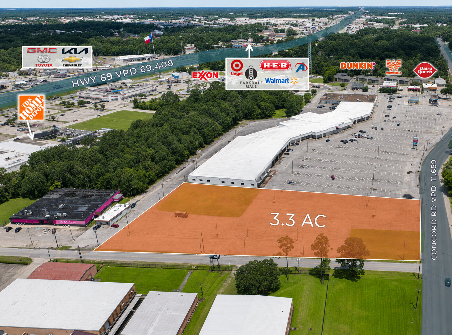4645 Concord Rd, Beaumont, TX 77703