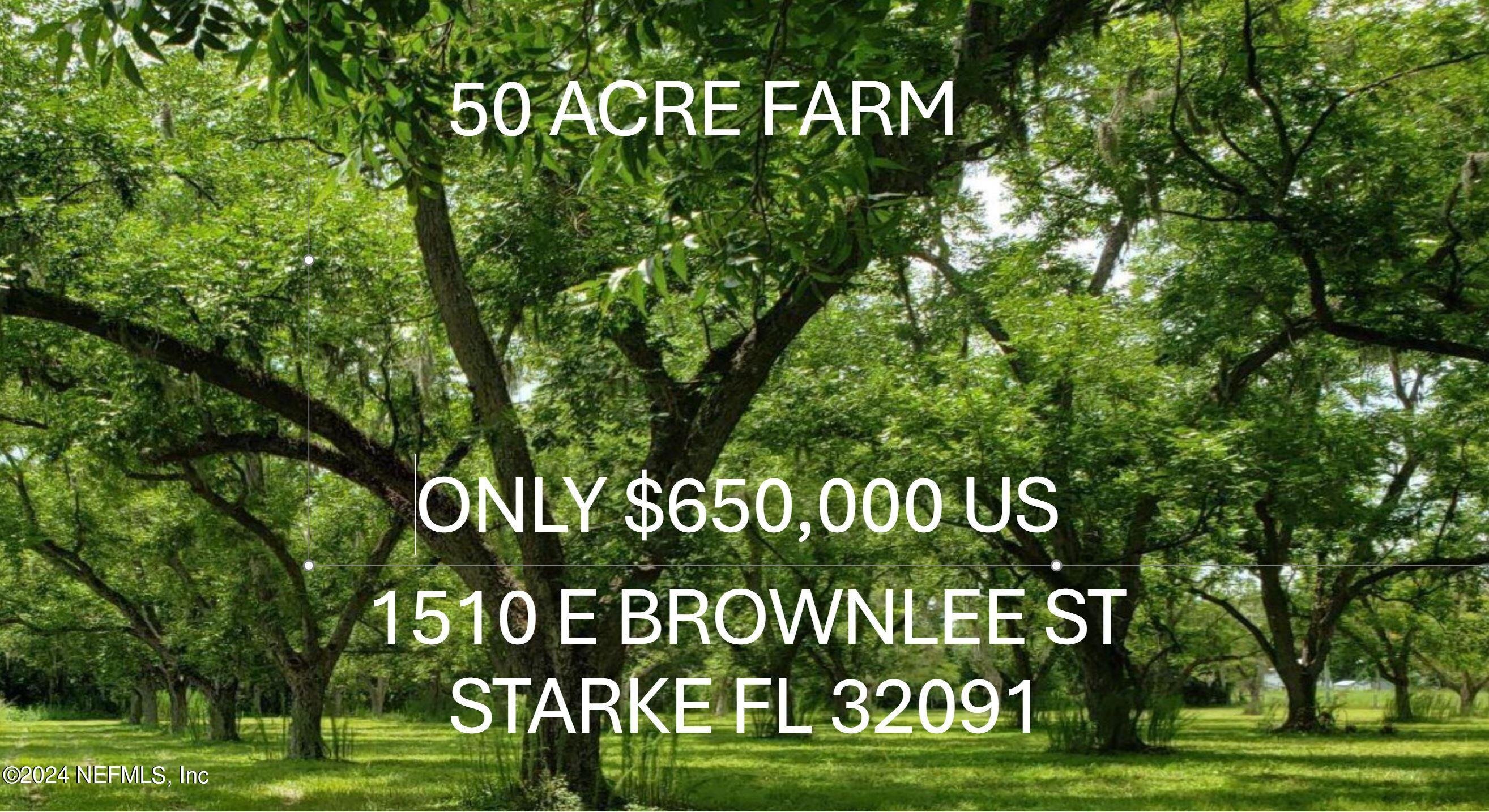 1510 E Brownlee St, Starke, FL 32091