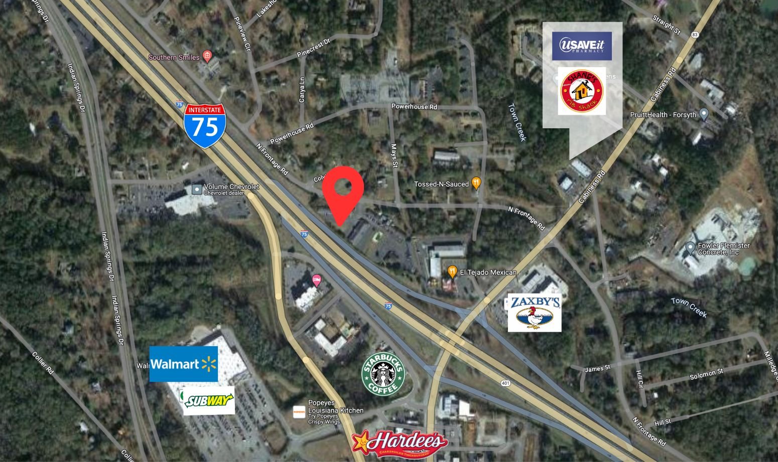 130 N Frontage Rd, Forsyth, GA 31029
