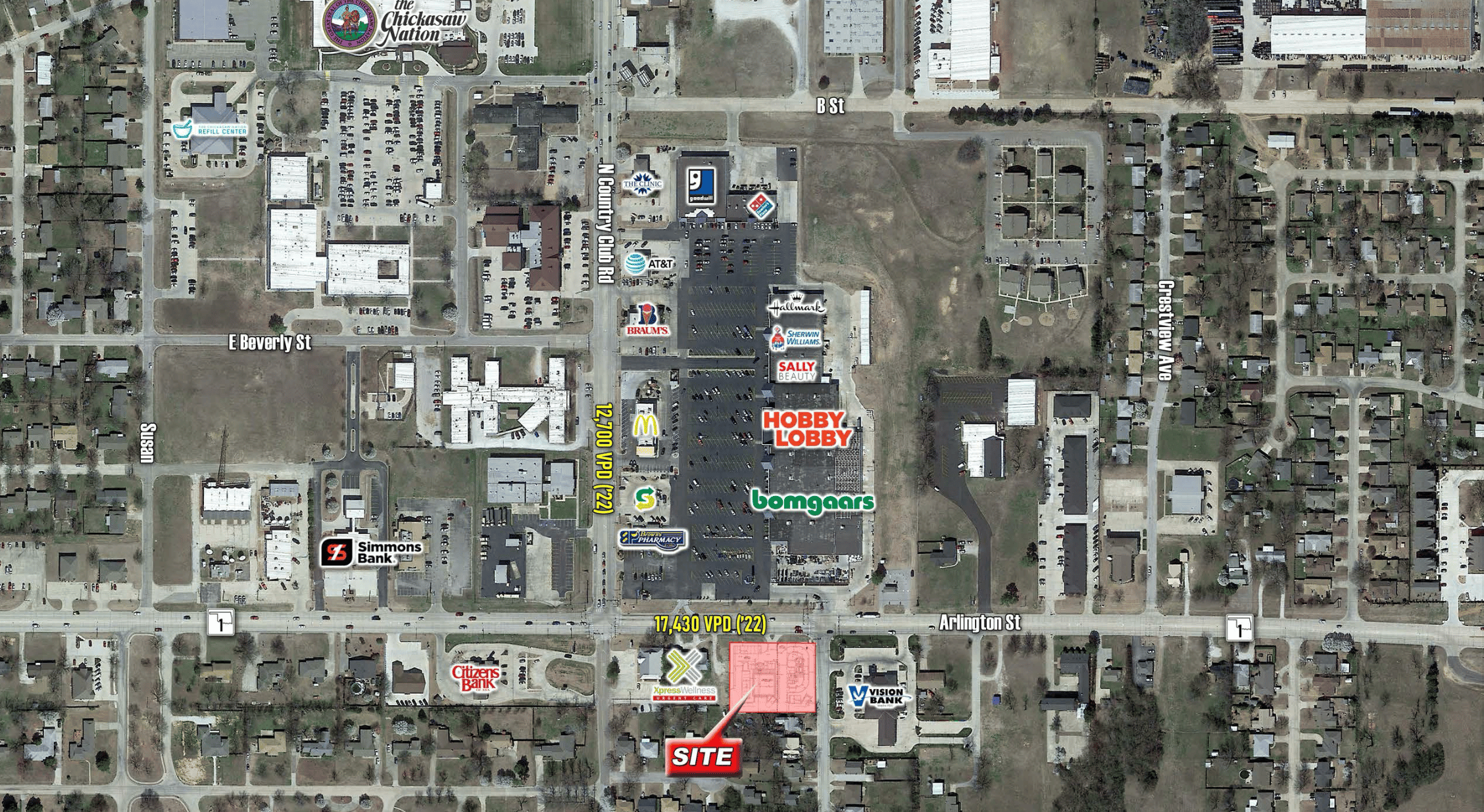 1825 Arlington St, Ada, OK 74820