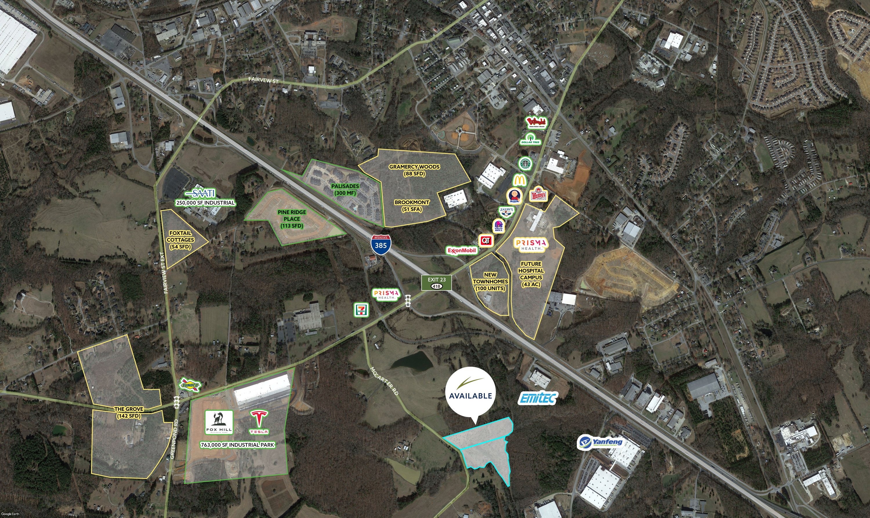 1047 Mccarter Rd, Fountain Inn, SC 29644