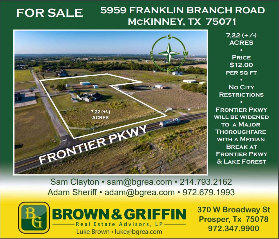 5959 Franklin Branch Rd, McKinney, TX 75071