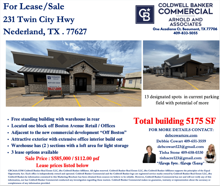 231 N Twin City Hwy, Nederland, TX 77627