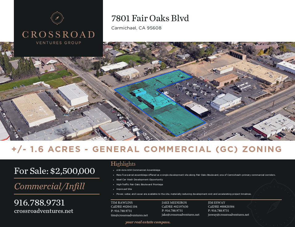 7801 Fair Oaks Blvd, Carmichael, CA 95608