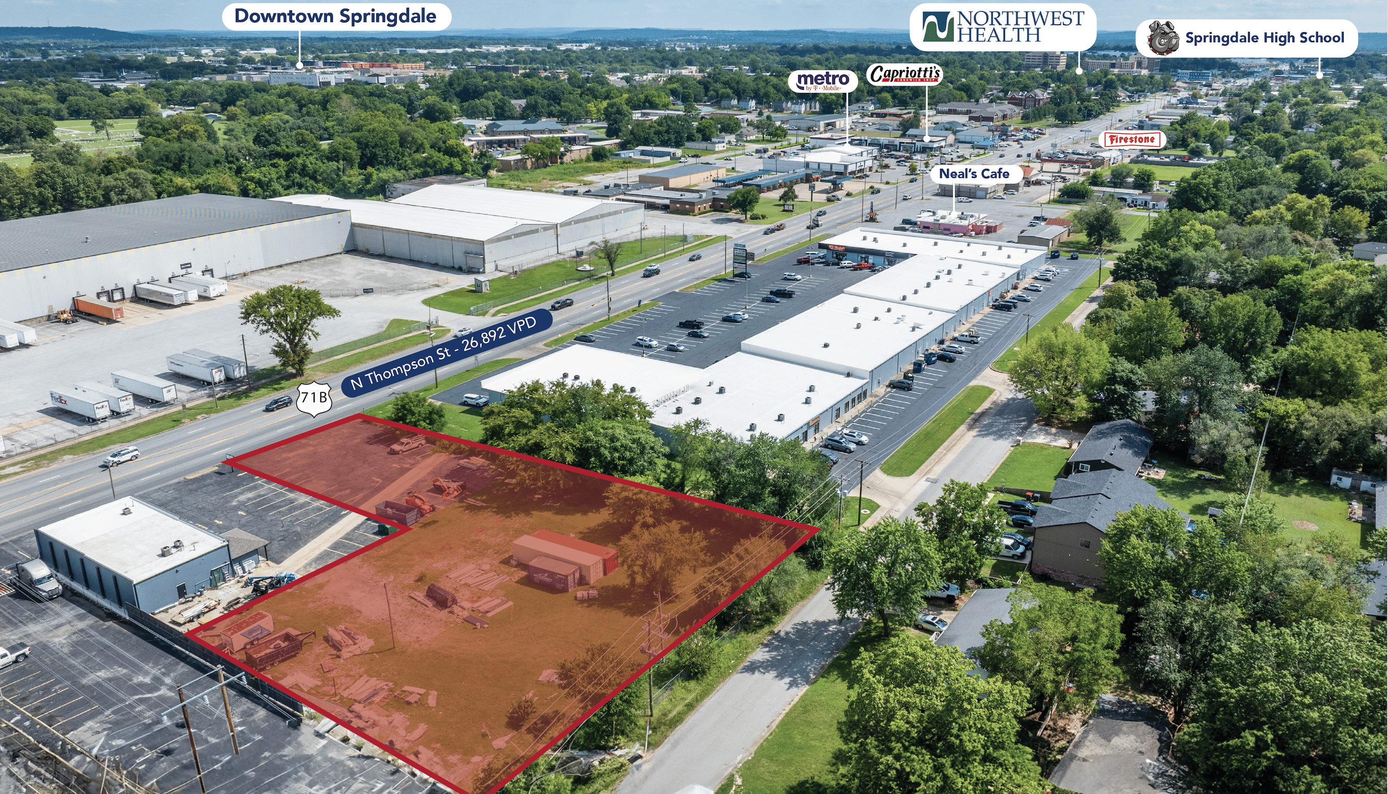 920 N Thompson St, Springdale, AR 72764
