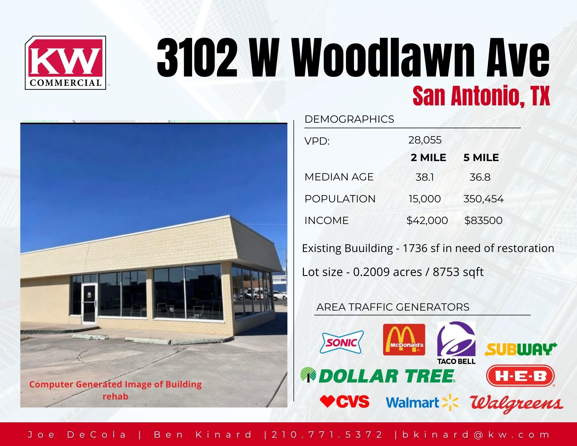 3102 W Woodlawn Ave, San Antonio, TX 78228