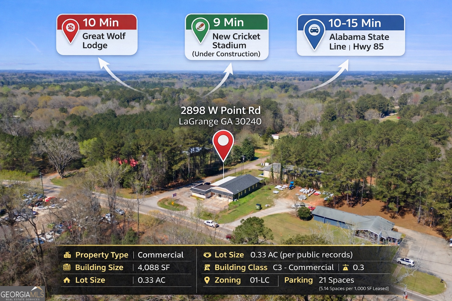2898 W Point Rd, Lagrange, GA 30240
