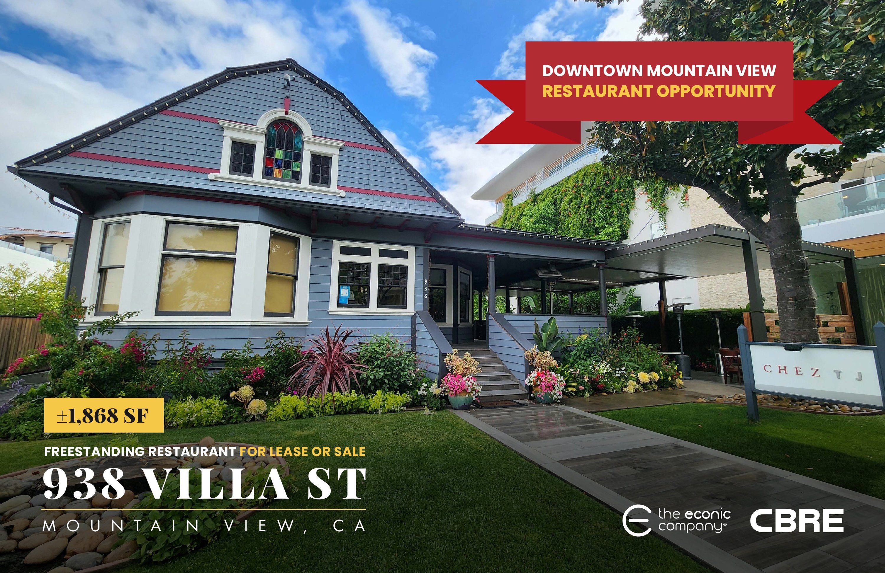 938 Villa St, Mountain View, CA 94041