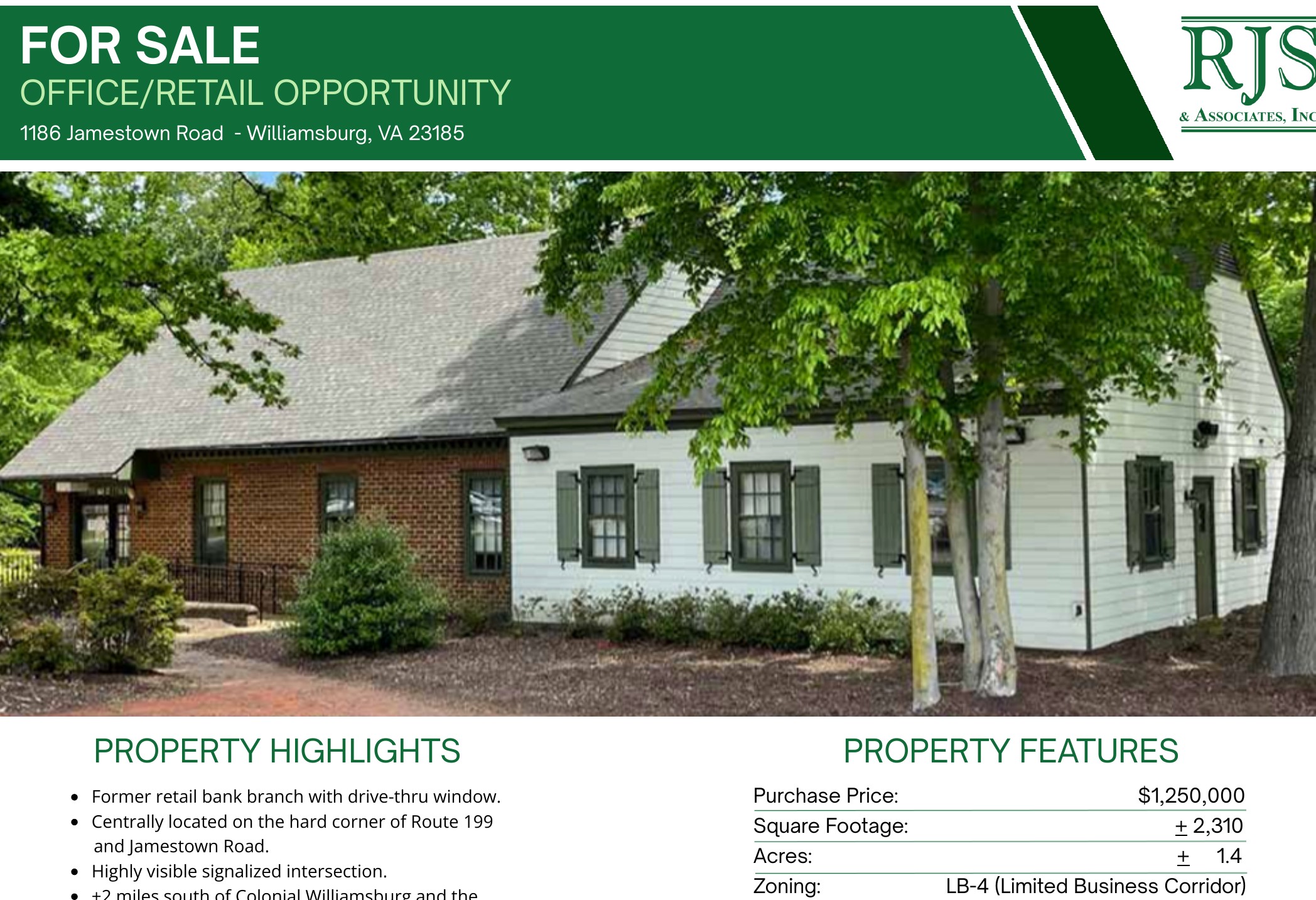 1186 Jamestown Rd, Williamsburg, VA 23185