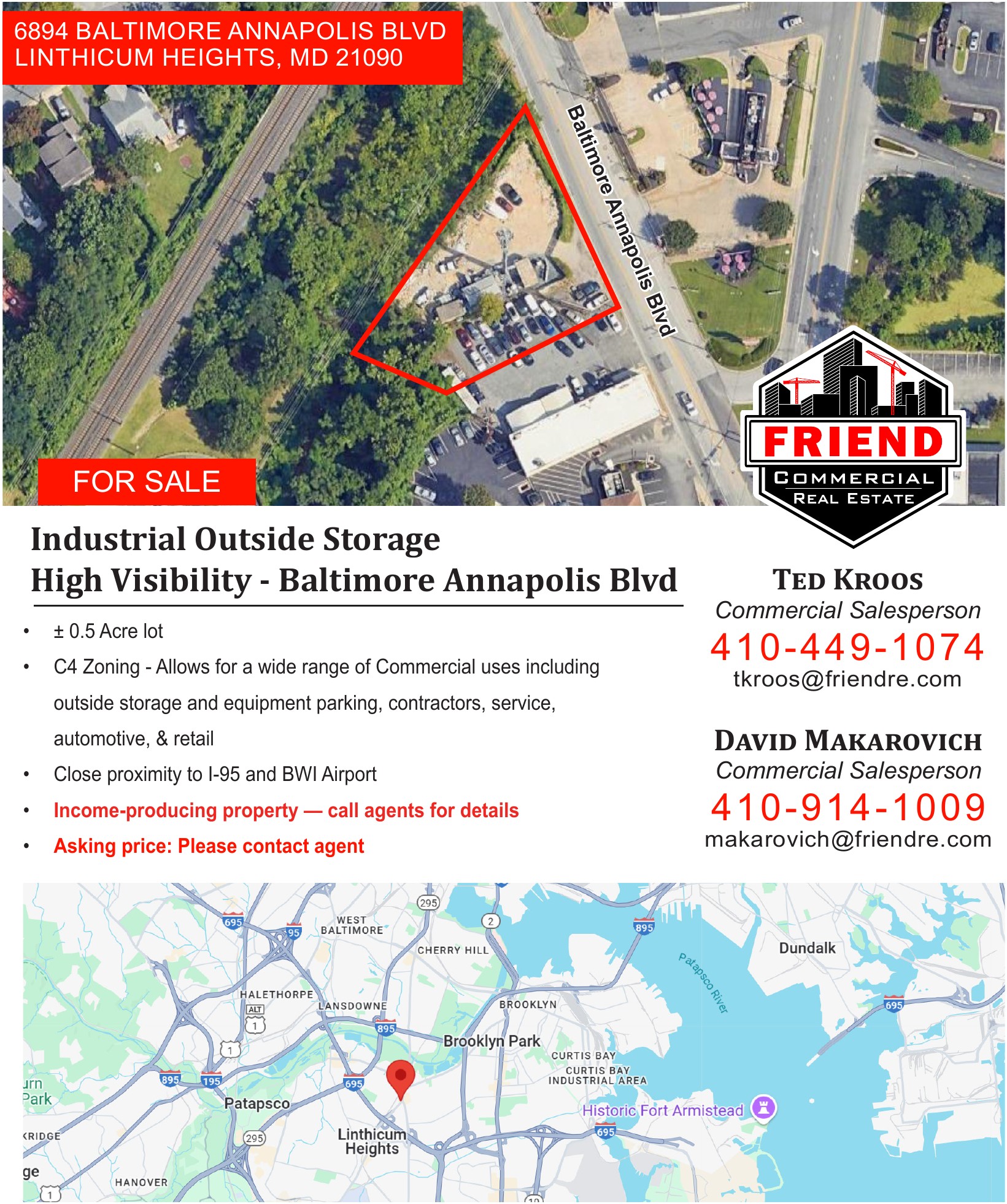 6894 Baltimore Annapolis Blvd, Linthicum Heights, MD 21090