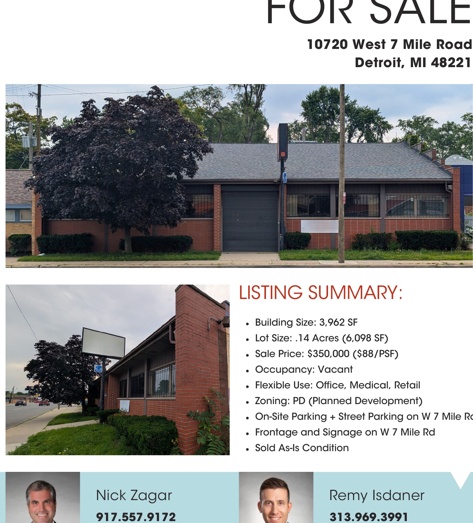 10720 West Seven Mile Rd, Detroit, MI 48221