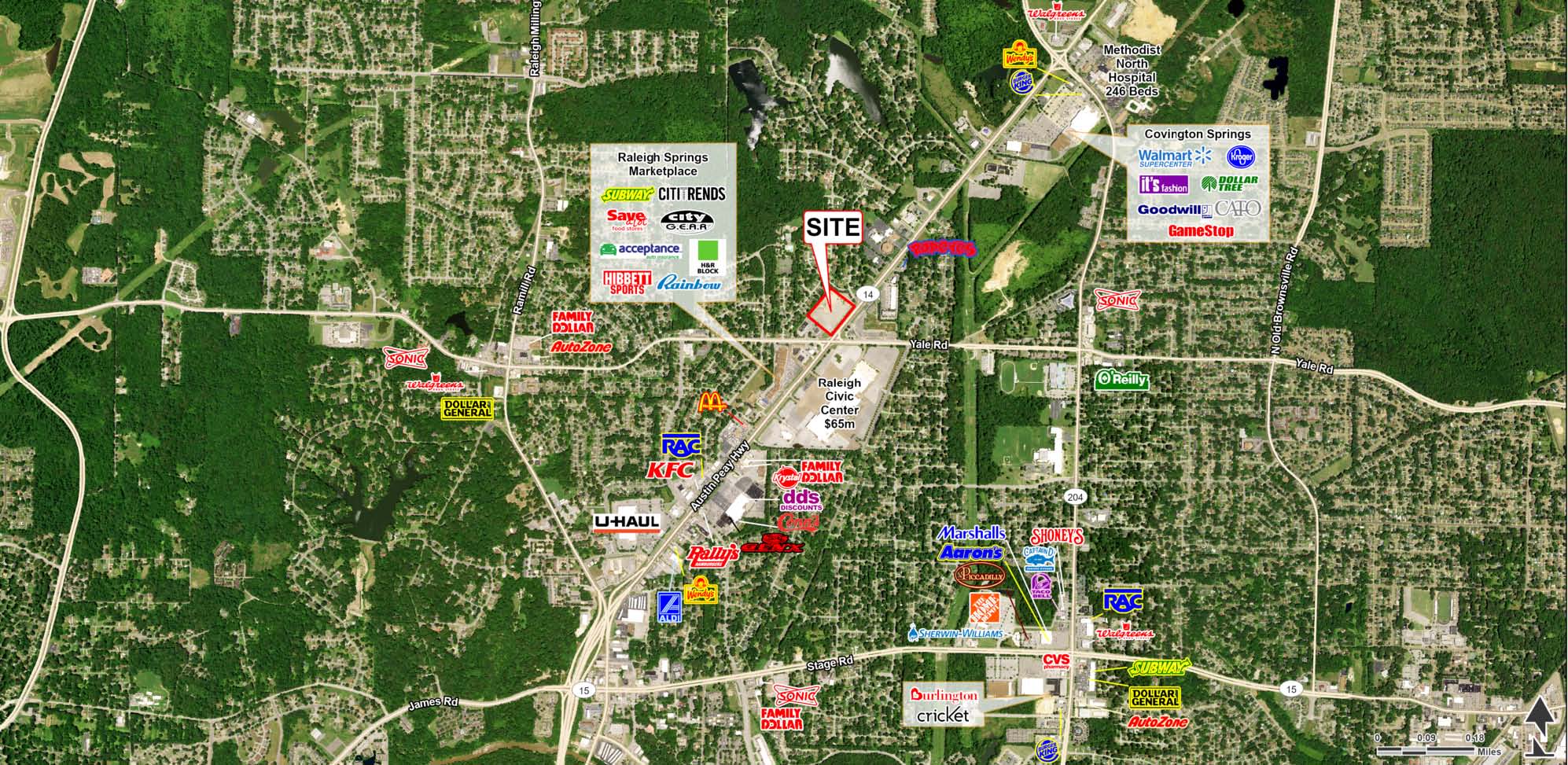 3545 Austin Peay Hwy, Memphis, TN 38128