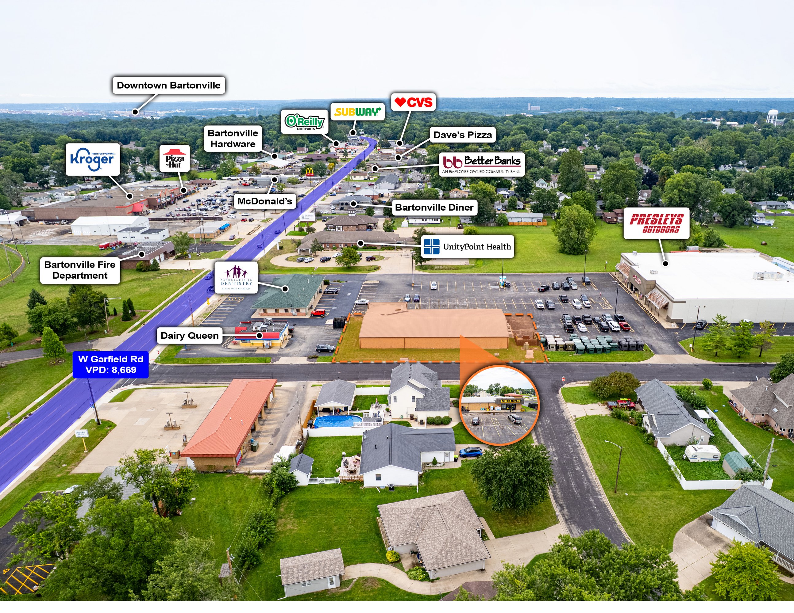 1512 W Garfield Ave, Bartonville, IL 61606