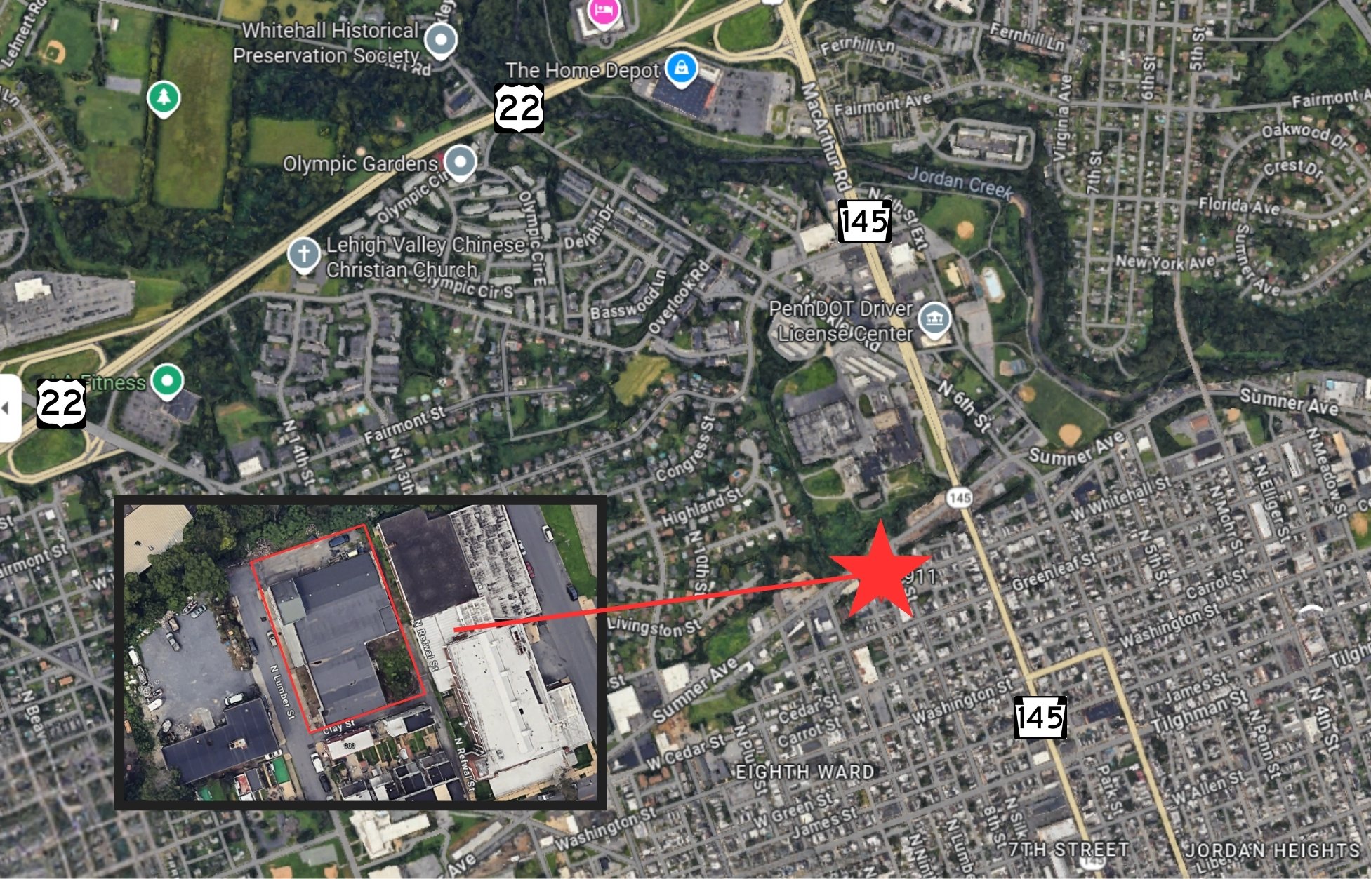 911 N Lumber St, Allentown, PA 18102