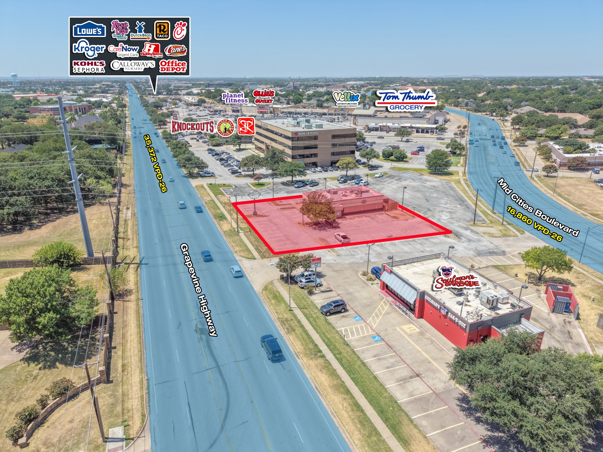 494 Grapevine Hwy, Hurst, TX 76054