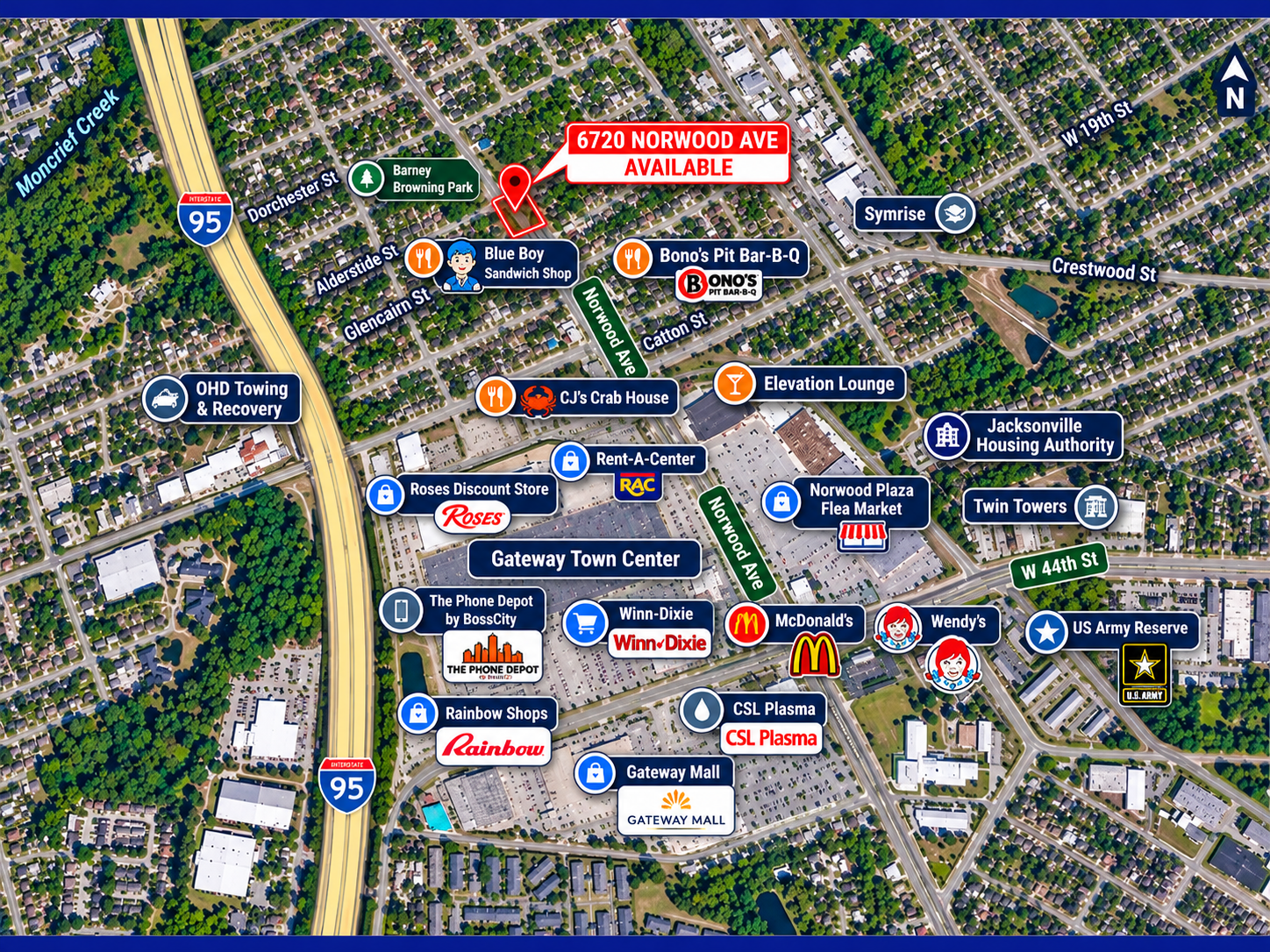 6720 NORWOOD AVE, JACKSONVILLE, FL 32208 For Sale | Crexi.com