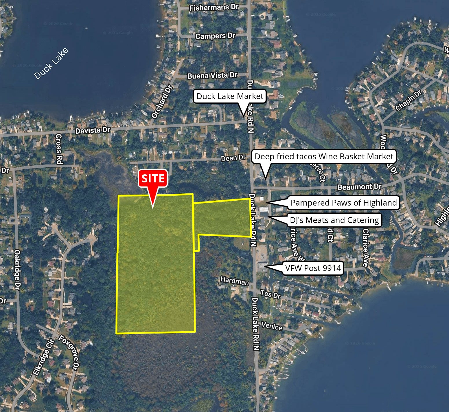 24.55 AC Duck Lake Road, Highland, MI 48356 For Sale | Crexi.com