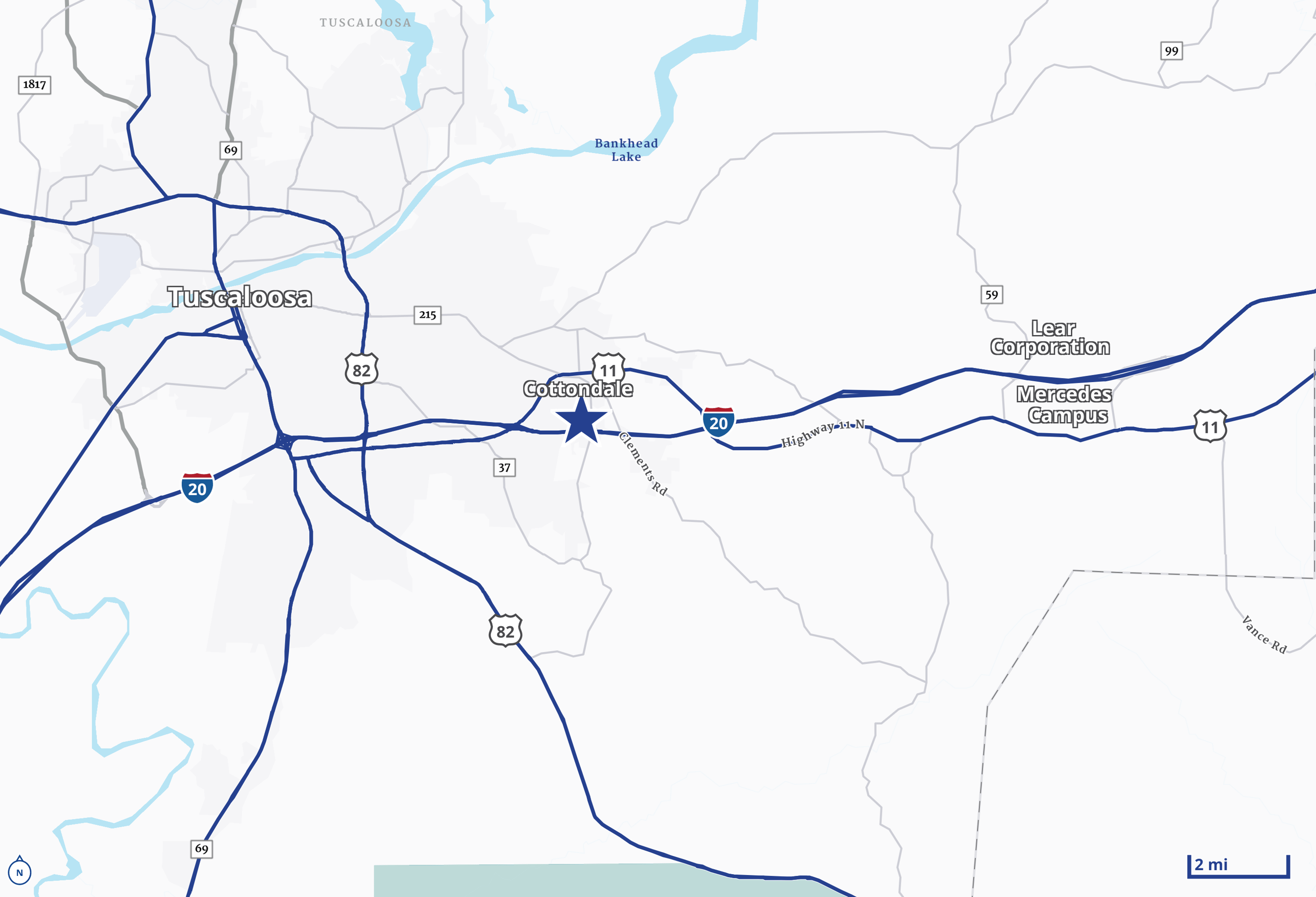 JVC Access Road, Cottondale, AL 35453 For Sale | Crexi.com