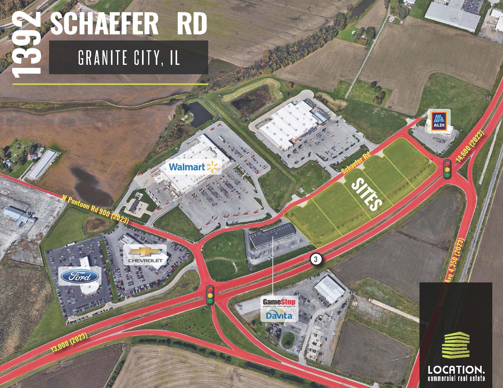 1392 Schaeffer Rd, Granite City, IL 62040