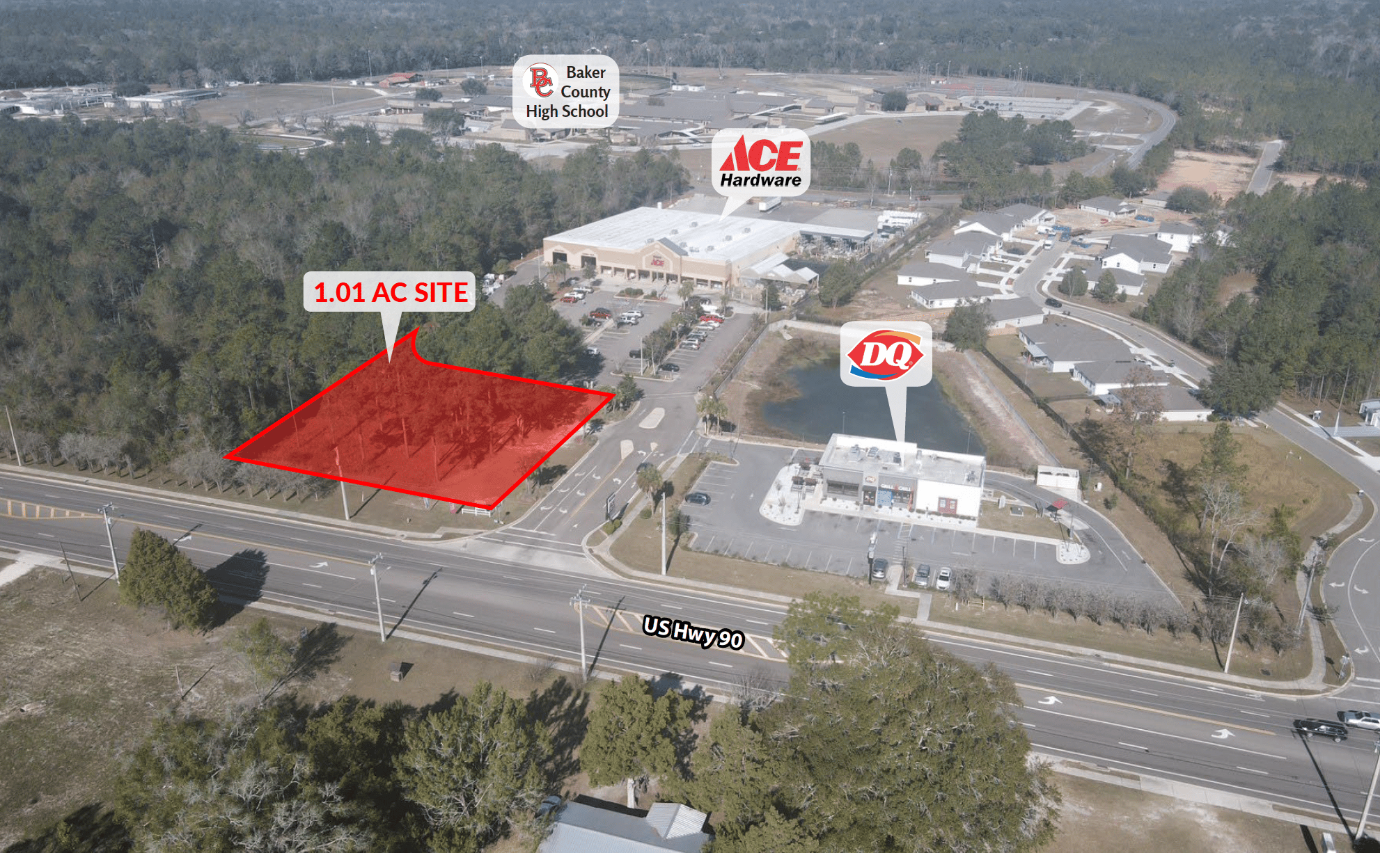6567 Us Highway 90, Glen Saint Mary, FL 32040