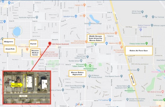 1504 Watson Blvd, Warner Robins, GA 31093