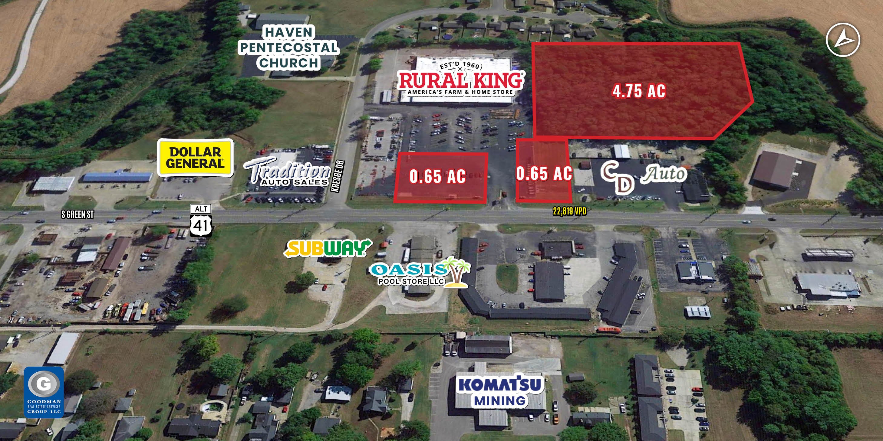 1700 S Green St, Henderson, KY 42420
