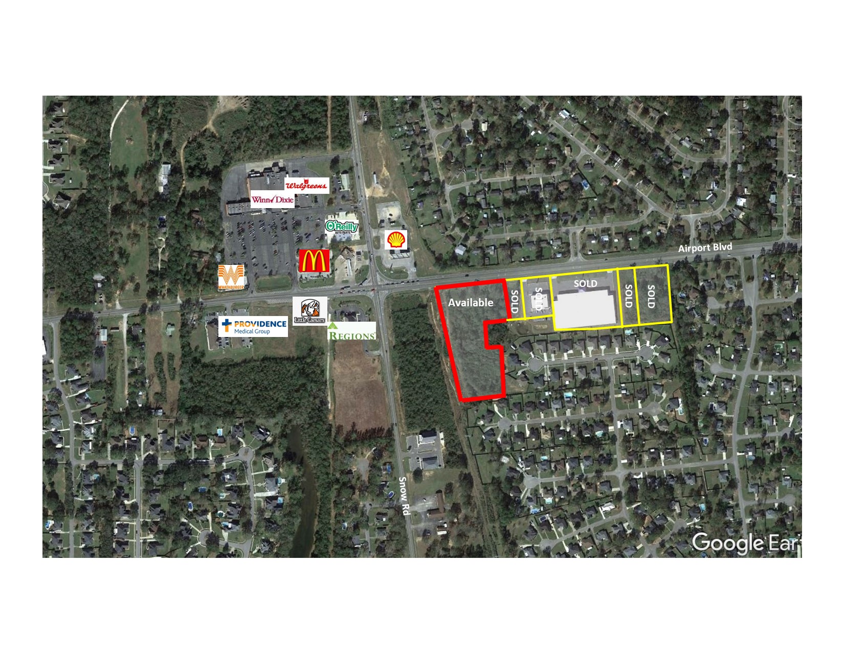 9723 Airport Blvd, Mobile, AL 36608