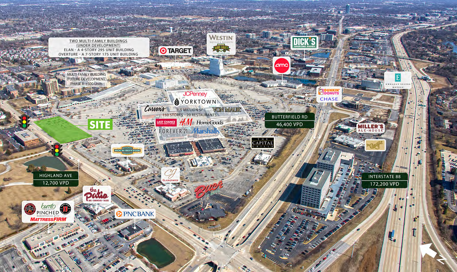 3 Yorktown Shopping Ctr, Lombard, IL 60148
