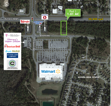 502 Booth Rd,Unit Pad 1, Warner Robins, GA 31088