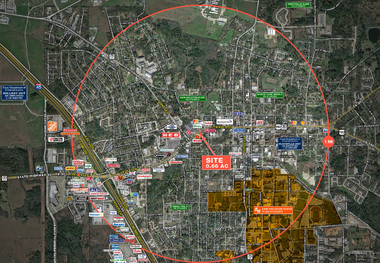 1537 11Th St, Huntsville, TX 77340