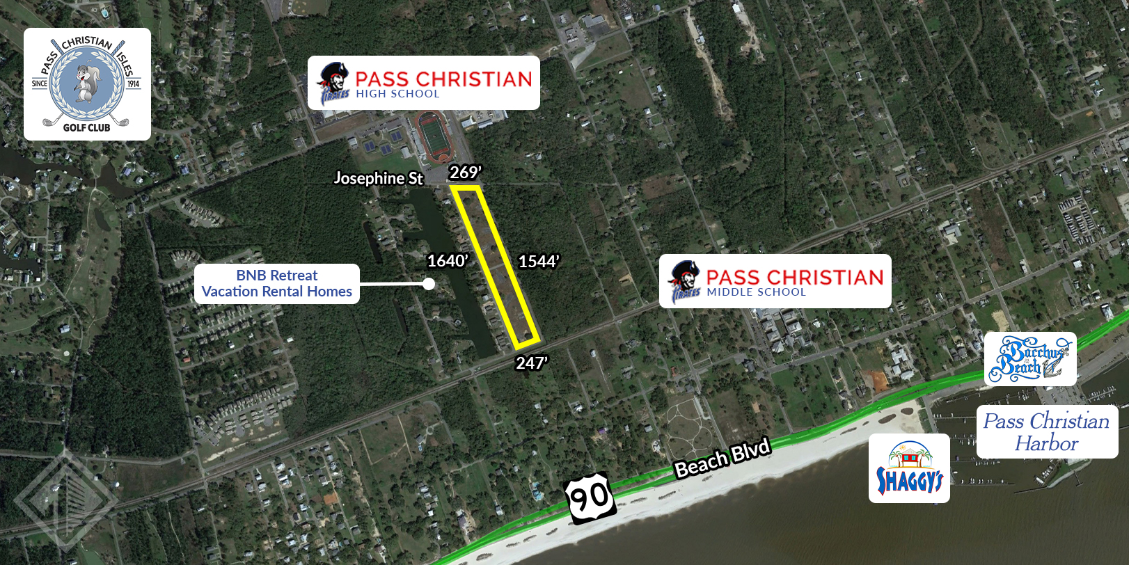 601 Josephine St, Pass Christian, MS 39571